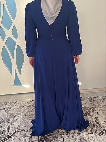 Puane Tesettür elbisedir tam beden 40 boy 155 topuklu payı vardır