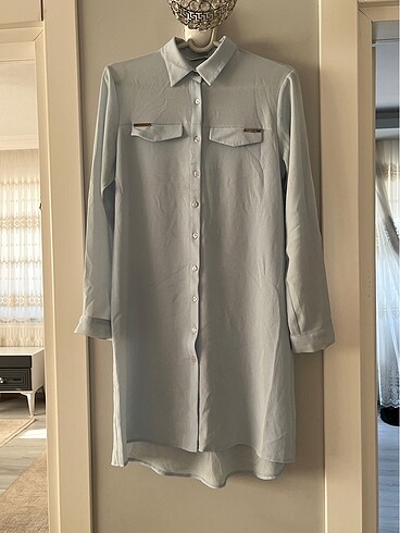 Buz mavisi tunik