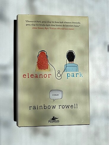 Eleanor ve Park kitabı - Pegasus Yayınları