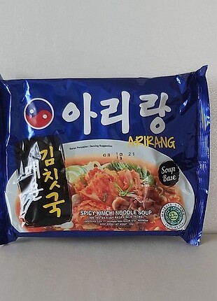 Arirang kimci ramen ve chopstick 