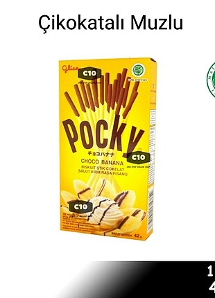 Pocky çikolatalı muzlu 