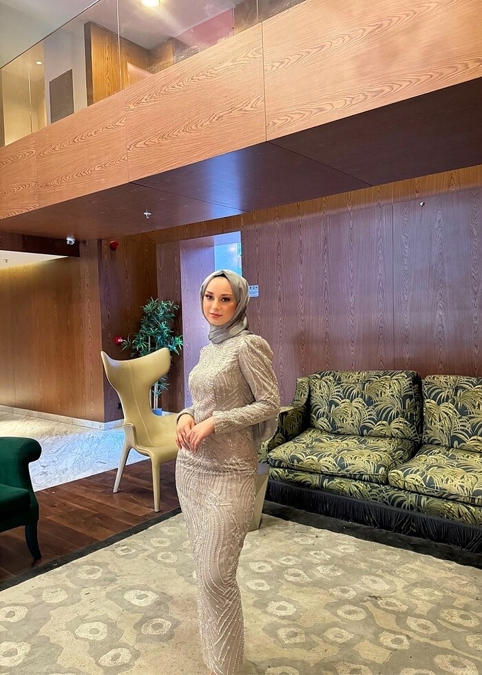 Gri kalem abiye - Görsel 3