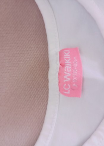 Nakışlı Beyaz Bebek Önlüğü - Görsel 2