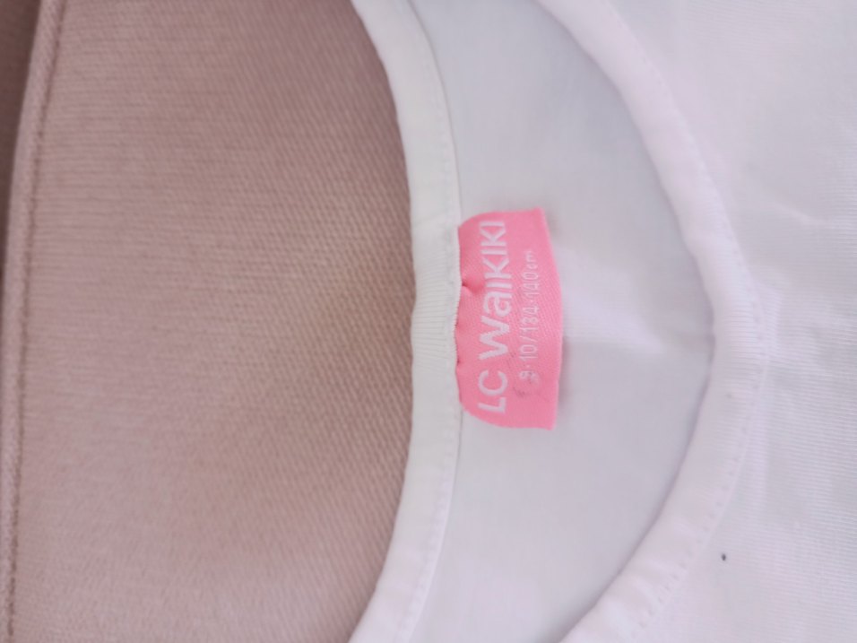 Nakışlı Beyaz Bebek Önlüğü - Görsel 2