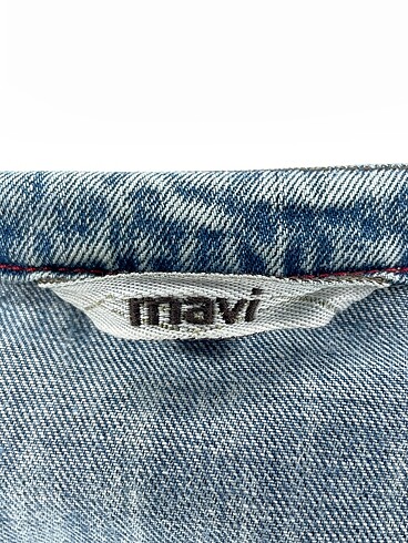 m Beden mavi Renk Mavi Jeans Kot Ceket %70 İndirimli.