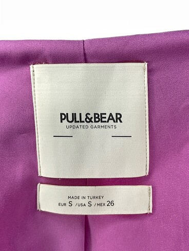 s Beden pembe Renk Pull and Bear Blazer %70 İndirimli.