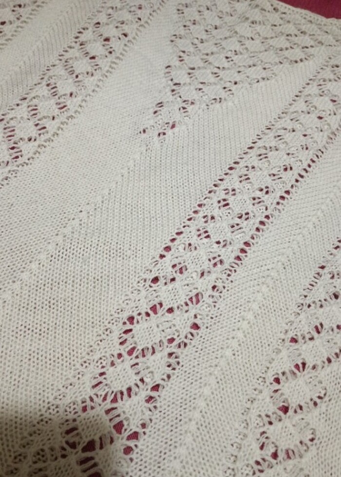 İnce delikli kazak - Görsel 2