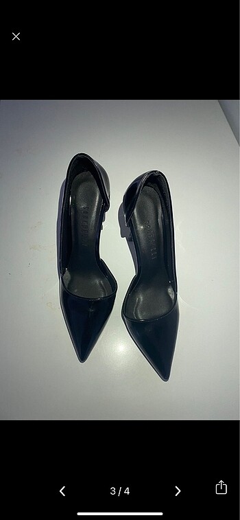 38 Beden Siyah stiletto