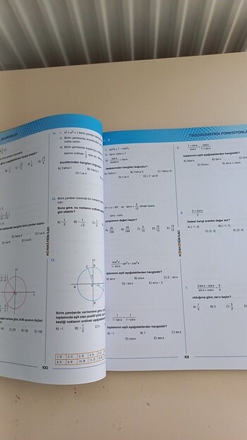  Beden Matematiğin İlacı AYT Soru Bankası