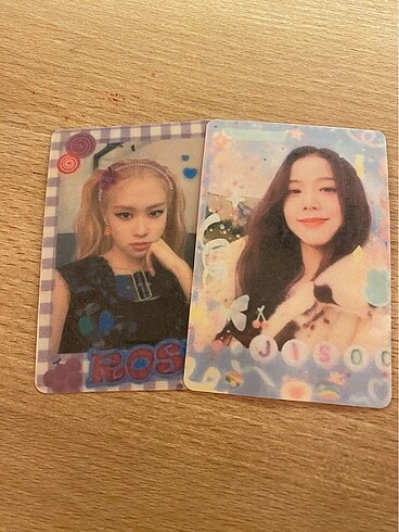 Blackpink pvc fotokart 9 adet
