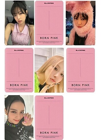 Black pink born pink set