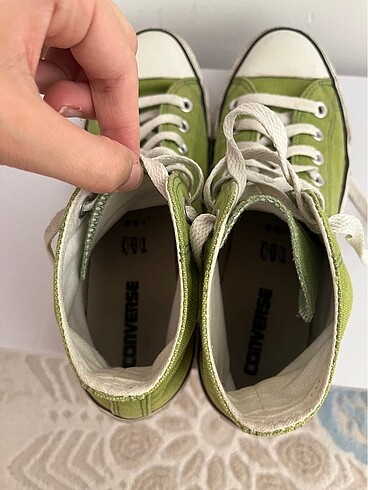 40 Beden yeşil Renk converse