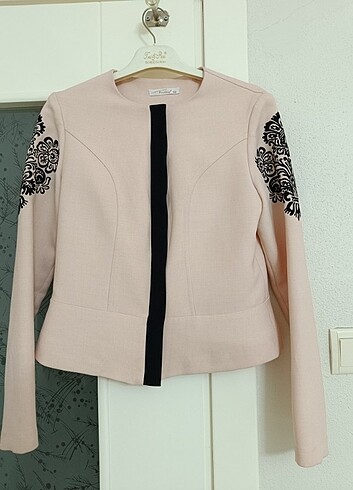 Kısa blazer ceket 