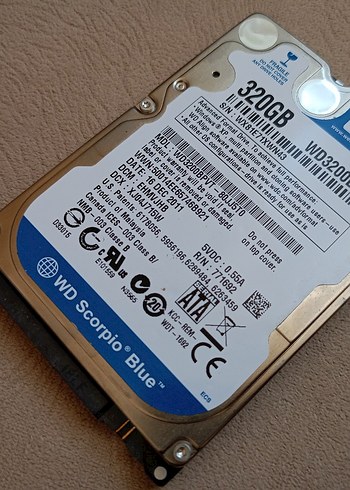 WD 320GB SORUNSUZ HDD - Görsel 2