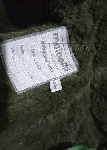 Koyu Yeşil Bebek Kayak Tulumu Fermuarlı - Görsel 4