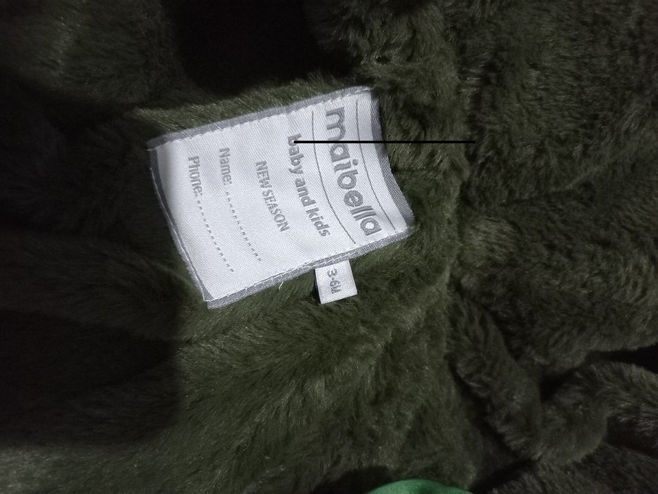 Koyu Yeşil Bebek Kayak Tulumu Fermuarlı - Görsel 4