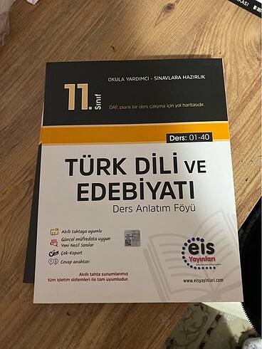 11.sınıf edebiyat eis yayınları daf