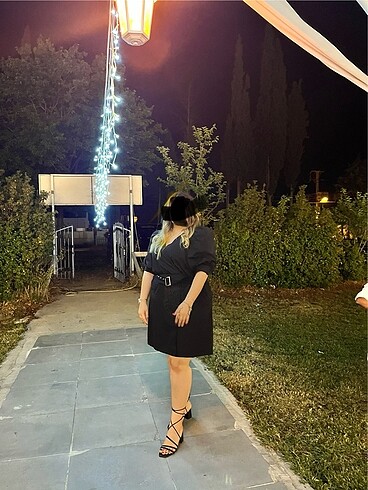 46 Beden Elbise şık