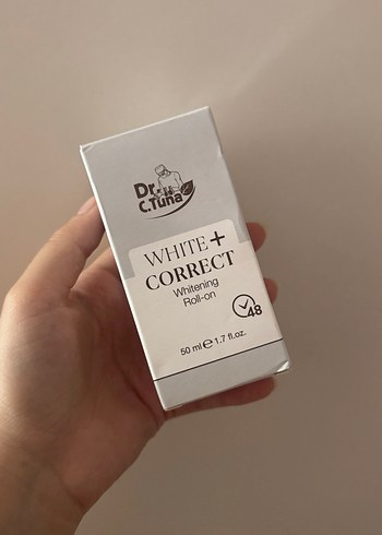 Dr. c. Tuna White+ Correct Beyazlatıcı Roll-on 50 ml