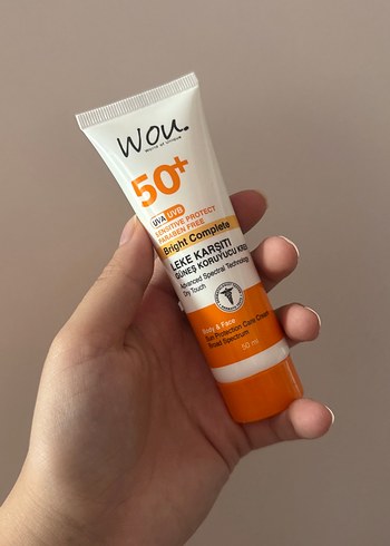  Beden Wou Güneş Koruyucu Krem SPF 30+ ve 50+