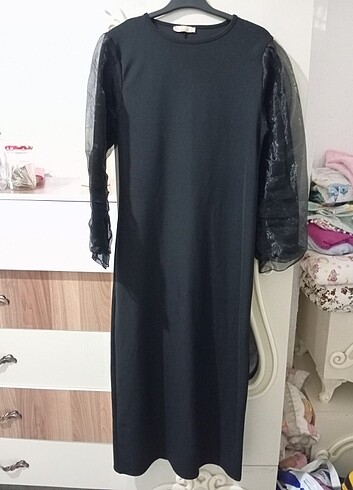 40 Beden Siyah kalem elbise