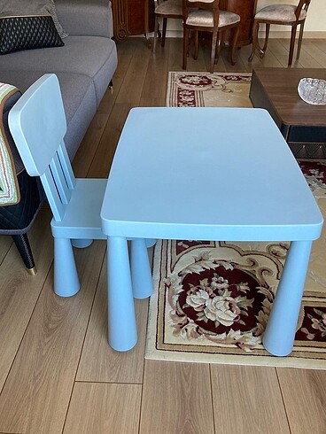 Beden IKEA MAMMUT ÇOCUK MASASI VE SANDALYESİ