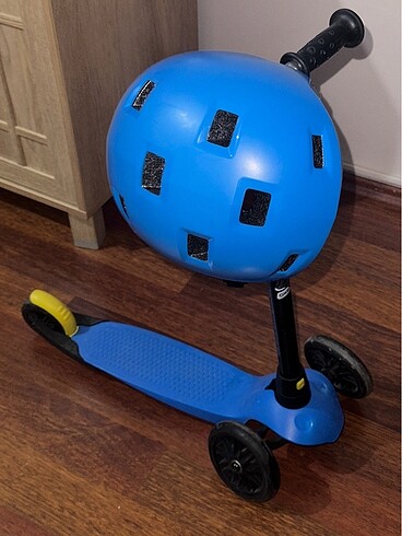 DECATHLON OXELO SCOOTER VE KASK