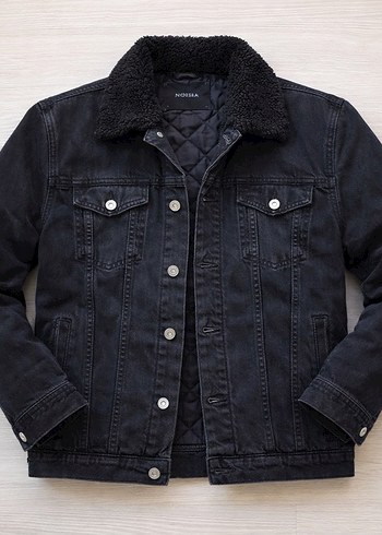 Siyah Kot Ceket - Görsel 2