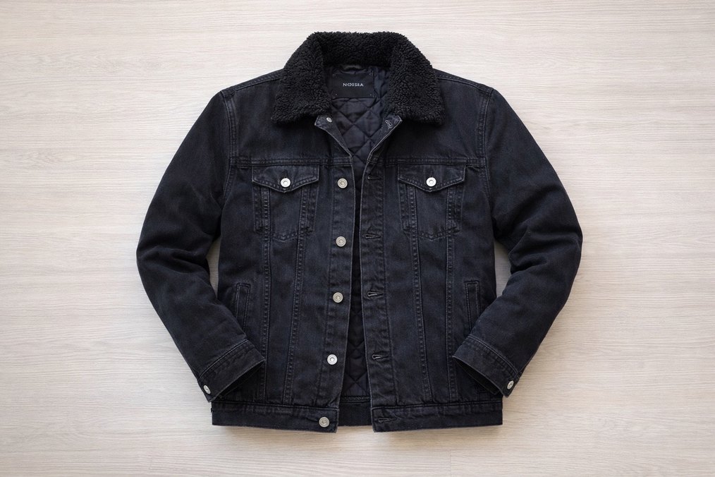 Siyah Kot Ceket - Görsel 2