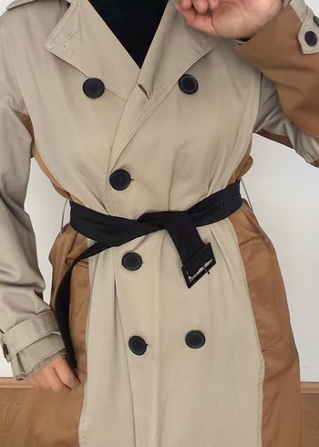 ipekyol Bej Minimalist Kadin Trenckot