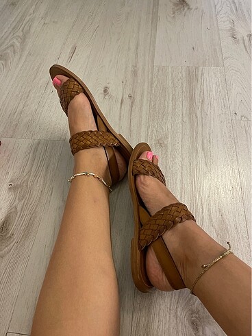 Massimo Dutti Massimo Dutti deri sandalet