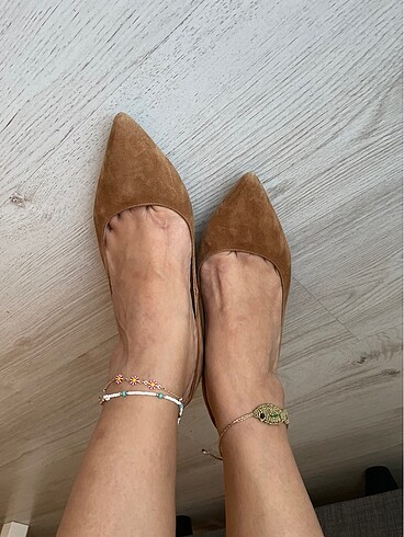 Massimo Dutti Süet Stiletto