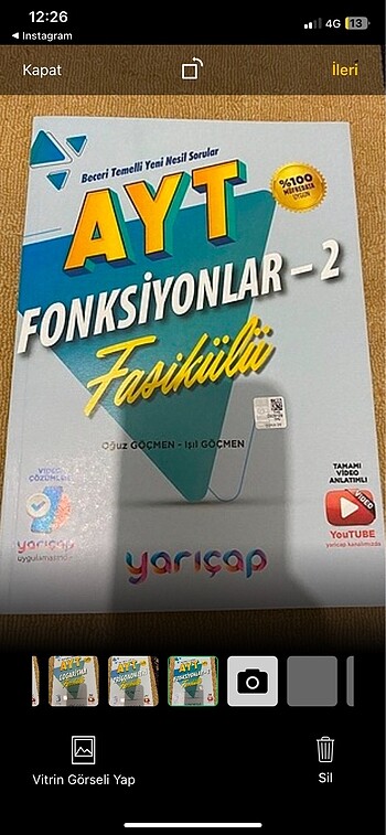  YARIÇAP AYT FASİKÜLLERİ