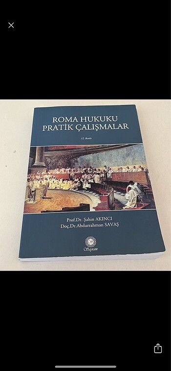 roma hukuku pratik çalışmalar