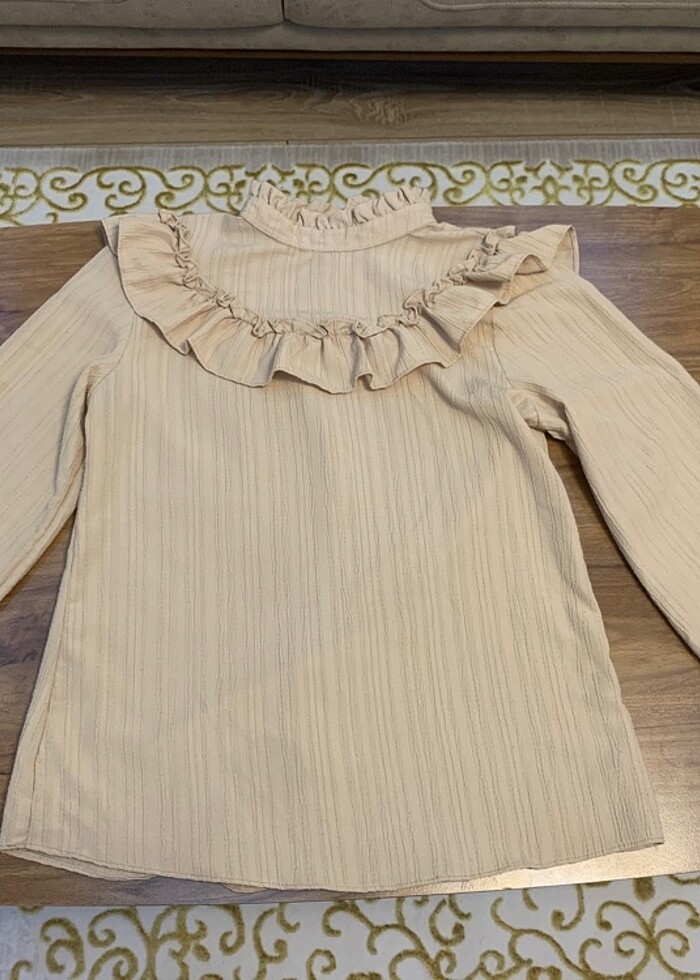 Fırfırlı bluz - Görsel 3