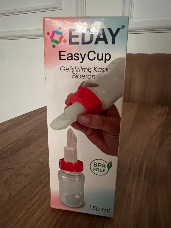 EDAY EasyCup 150ml Renkli Bebek Biberonu - Görsel 2