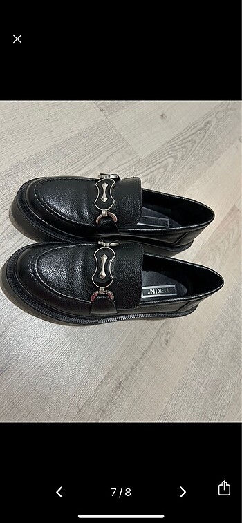 Diğer Siyah loafer ayakkabı