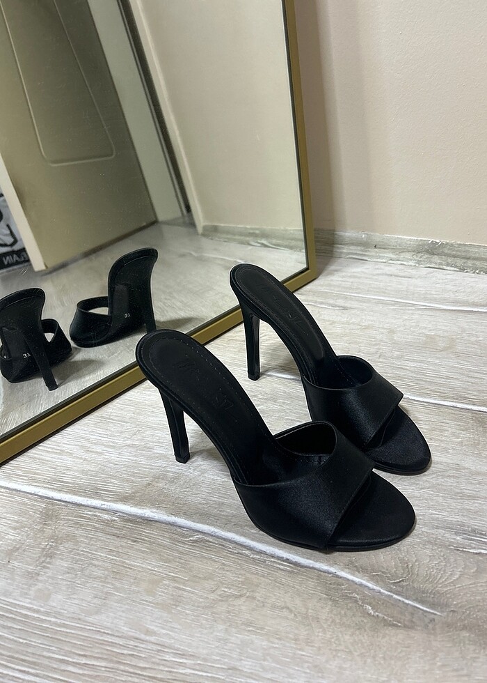 Siyah saten terlik - Görsel 2