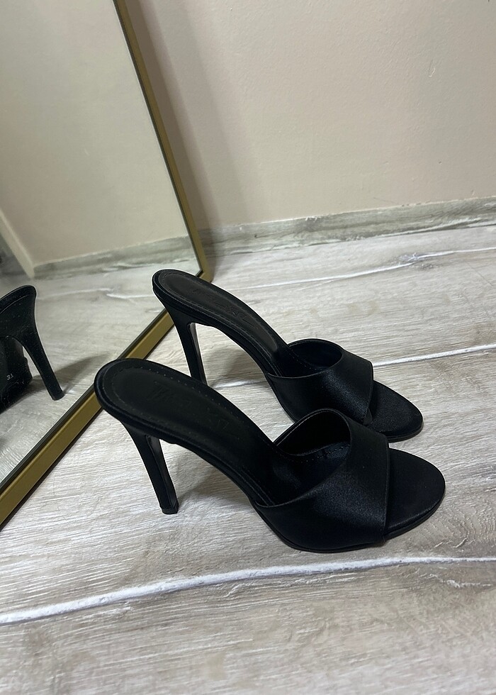 Siyah saten terlik - Görsel 3