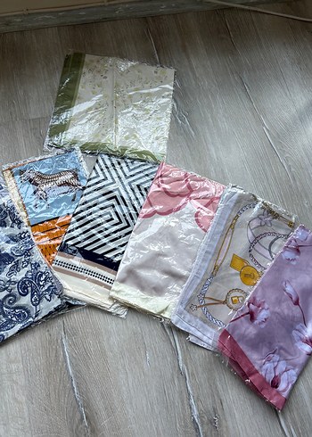 Çok Renkli Kadın Şal - Görsel 2