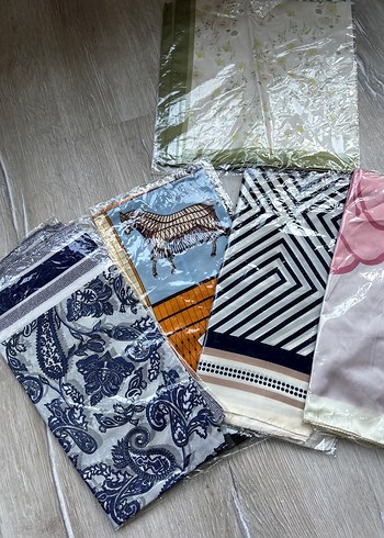 Çok Renkli Kadın Şal - Görsel 3