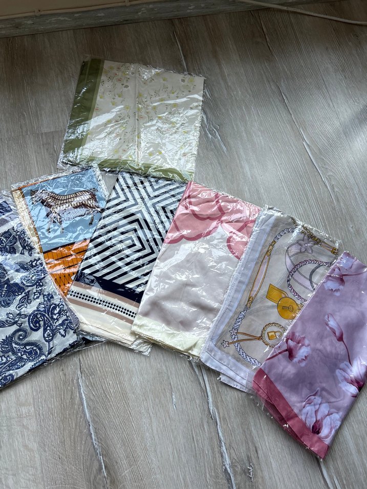 Çok Renkli Kadın Şal - Görsel 2