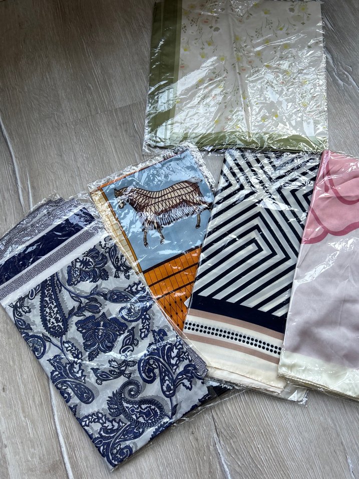 Çok Renkli Kadın Şal - Görsel 3