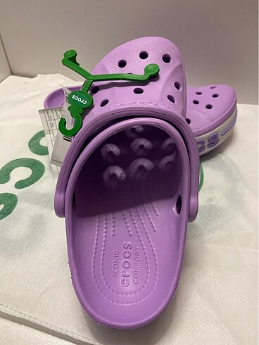38 Beden İthal CROCS Bayaband Clog Lila