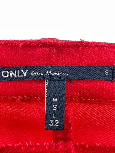 s Beden kırmızı Renk Only Jean / Kot %70 İndirimli.