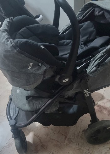 Joie Gri Bebek Arabası ve Ana Kucağı - Görsel 3
