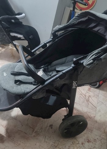 Joie Gri Bebek Arabası ve Ana Kucağı - Görsel 5
