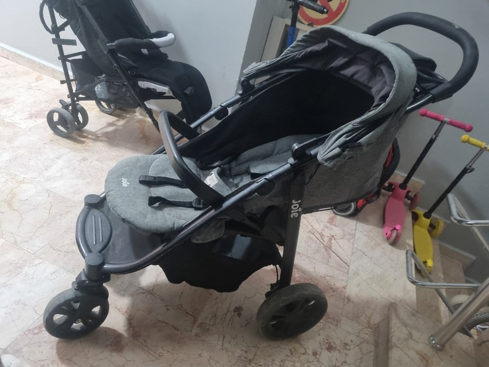 Joie Gri Bebek Arabası ve Ana Kucağı - Görsel 5