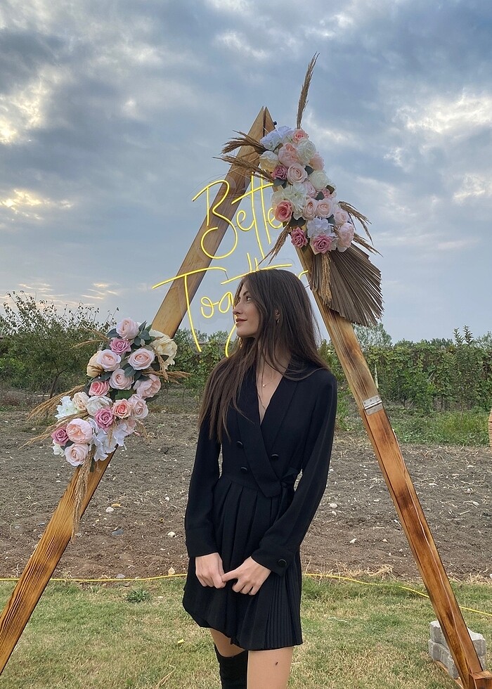 Zara Siyah Şortlu Tulum - Görsel 2