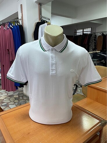 LACOSTE POLO YAKA BEYAZ TİŞÖRT